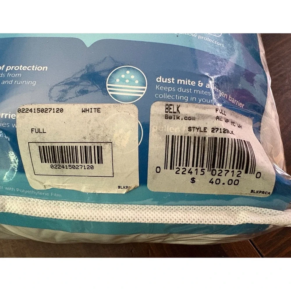 Allerease Full Waterproof Maximum  Allergy Protection Zippered sac Read - Picture 4 of 4